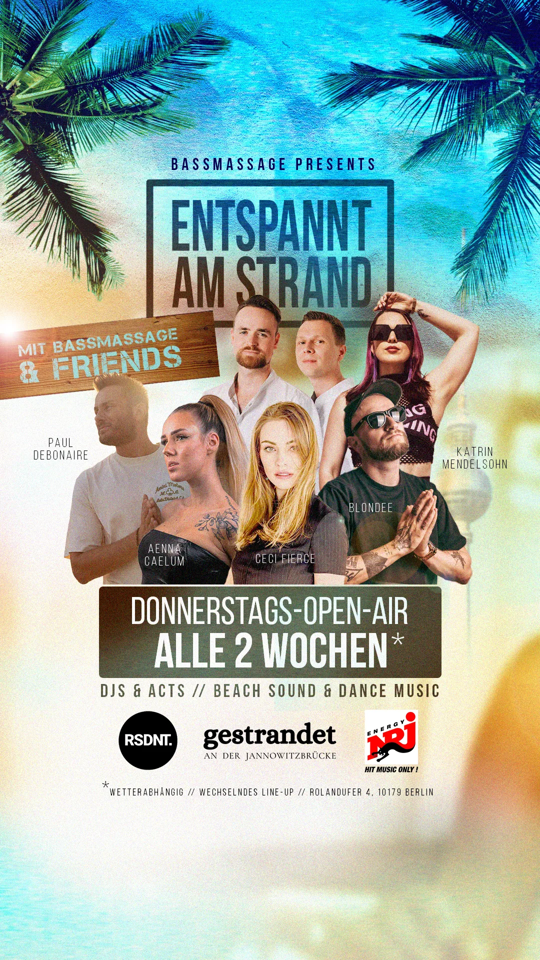 Bassmassage — Do., 11. Juni